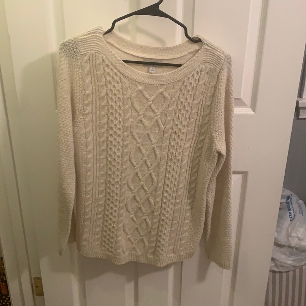 White sweater
